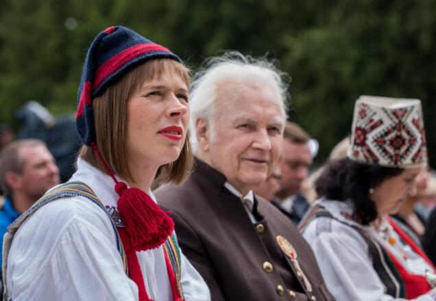 Kersti Kaljulaid, Arnold Rüütel