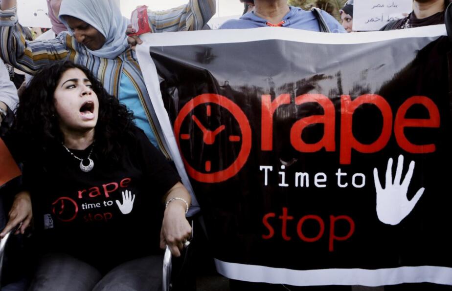 Protest vägistamiste vastu Egiptuses
