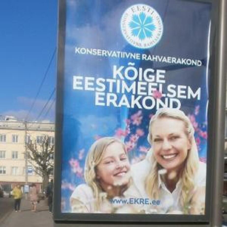 EKRE on eestimeelseim erakond Eestis.