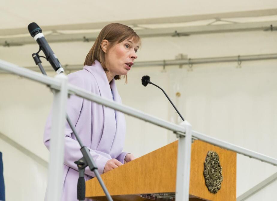 President Kaljulaid räägib oma kohtumistel edulugudest, mitte muredest.