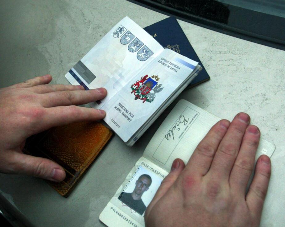 Illegaali pass. (Pilt pole seotud konkreetse juhtumiga).