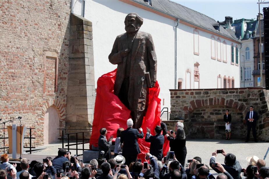 Karl Marxi mälestussamba avamine Trieris