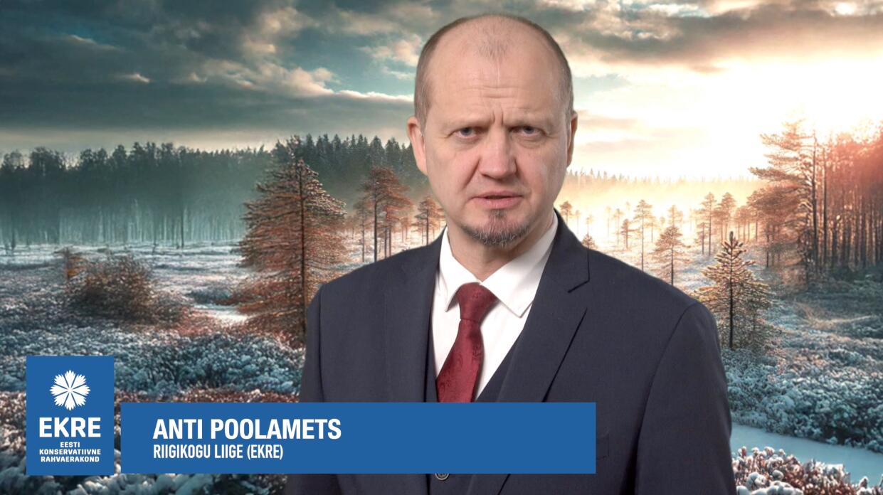 Riigikogu ja EKRE juhatuse liige, ajaloolane ja jurist Anti Poolamets alustab oma jõulutarvitust patriootlike luuleridadega. The post VIDEO | Anti Poolamets jõu